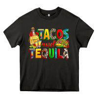 Asphalt tacos and tequila Heavy Core Tee - RanaPortraitStore