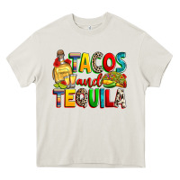 Cream tacos and tequila Heavy Core Tee - RanaPortraitStore