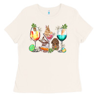 Bone Easter wine glasses Easter Day Ladies Tee - HowdyJamesFarm
