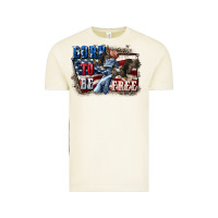 Vintage Arctic Born to be free Vintage Tee - CowGirlArtShop