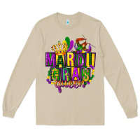 Mushroom mardi gras queen Long Sleeve Tee - FaDigitalArtStudio