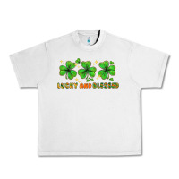 Lunar Rock St. Patrick's Day lucky and blessed Urban Heavy Tee - HowdyJamesFarm