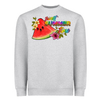Heather Grey sweet summer time Heavyweight Sweatshirt - Artiststas