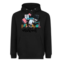 Black principal assistant Heavyweight Hoodie - AdoDesignShop