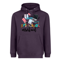 Plum principal assistant Heavyweight Hoodie - AdoDesignShop