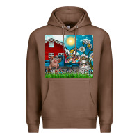 Chestnut happy easter Premium Hoodie - CowhideDigitalArt