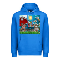 True Royal happy easter Premium Hoodie - CowhideDigitalArt