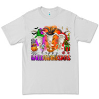Happy Hallothanksmas Goats Premium Tee | Teevron
