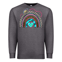 Charcoal Heather race rainbow Premium Sweatshirt - AdoDesignShop
