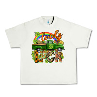 Pistachio Loads of luck Urban Heavy Tee - CowGirlArtShop