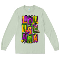 Matcha mardi gras louisiana Long Sleeve Tee - FaDigitalArtStudio