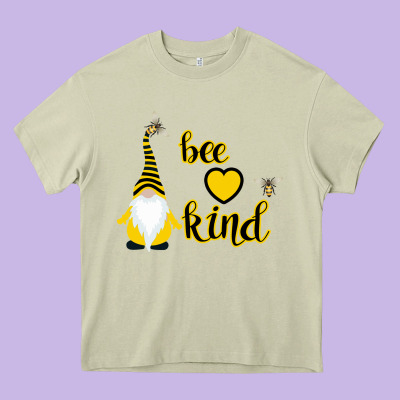 Bee Kind Heavy Core Tee Designed By Bettercallsaul