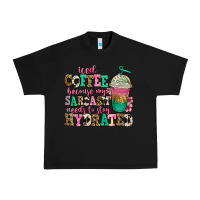 Black iced coffee because my sarcasm needs to stay hydra Urban Heavy Tee - Jasminsmagicworld
