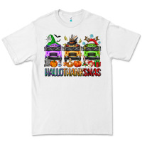 White hallothanksmas school bus Premium Tee - texasbilliewilder
