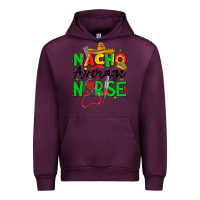 Mauve Wine nacho average nurse Urban Hoodie - JahusDesignShop