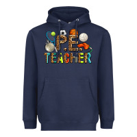 Navy pe teacher Heavyweight Hoodie - AdoDesignShop