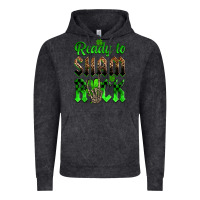 Vintage Black St. Patricks' Day ready to sham rock Vintage Hoodie - OliviaCreatesArt