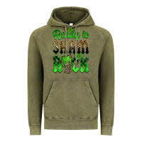 Vintage Olive St. Patricks' Day ready to sham rock Vintage Hoodie - OliviaCreatesArt