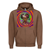 Chestnut halloween african girl Zipper Hoodie - BarkalooDesign