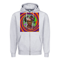 Heather Grey halloween african girl Zipper Hoodie - BarkalooDesign