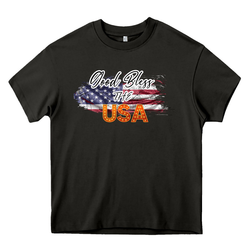 God Bless The Usa Heavy Core Tee by Bettercallsaul | Teevron