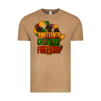Vintage Camel Juneteenth celebrate freedom Vintage Tee - HowdyJamesFarm