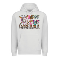 Dove Grey happy easter day baseball Premium Hoodie - CowhideDigitalArt