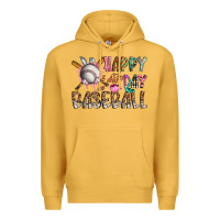 Mustard happy easter day baseball Premium Hoodie - CowhideDigitalArt