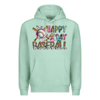 Seafoam happy easter day baseball Premium Hoodie - CowhideDigitalArt