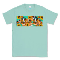 Seafoam Cow fall pumpkin Classic Tee - Artiststas