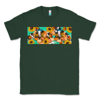 Sports Green Cow fall pumpkin Classic Tee - Artiststas