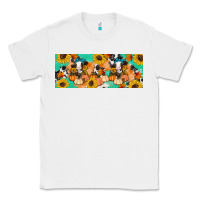 White Cow fall pumpkin Classic Tee - Artiststas