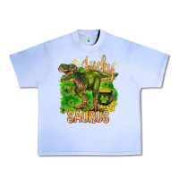 Grape Ice St. Patrick's day lucky Saurus Urban Heavy Tee - HowdyJamesFarm