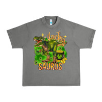 Tornado St. Patrick's day lucky Saurus Urban Heavy Tee - HowdyJamesFarm