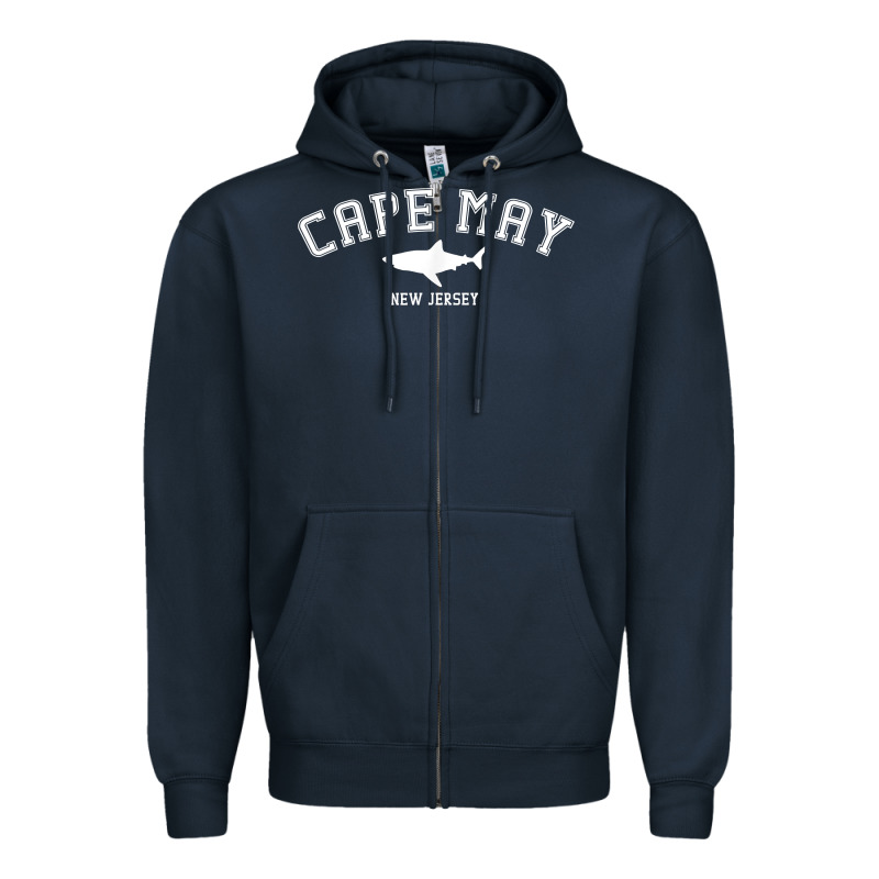 Cape May New Jersey Shark Travel Gift T Shirt T Shirt Zipper Hoodie by maiPhamDesign | Teevron