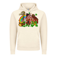 Vintage Artic St. Patrick's farm with gold Vintage Hoodie - OliviaCreatesArt