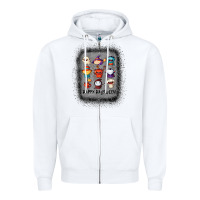 White halloween funny set ghost mummy witch vampire and pumpkin t shirt Zipper Hoodie - maiPhamDesign