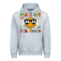 Heather Grey peace out 2024 5th grade Urban Hoodie - JahusDesignShop