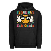 Pigment Black peace out 2024 5th grade Urban Hoodie - JahusDesignShop