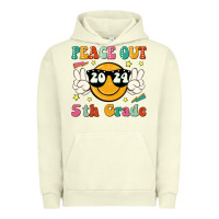 Pigment Pistachio peace out 2024 5th grade Urban Hoodie - JahusDesignShop