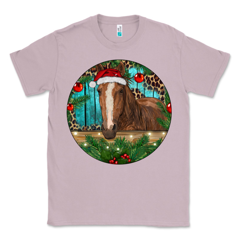 Brown Horse Christmas Classic Tee by RanaPortraitStore | Teevron
