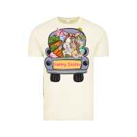 Vintage Arctic Happy Easter bunny truck Easter Day Vintage Tee - CowGirlArtShop