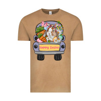 Vintage Camel Happy Easter bunny truck Easter Day Vintage Tee - CowGirlArtShop