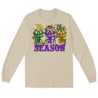 Mushroom Tis the season crawfish Mardi Gras Long Sleeve Tee - FaDigitalArtStudio