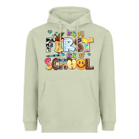 Matcha happy first day of school Heavyweight Hoodie - AdoDesignShop