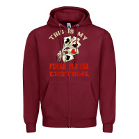 This Is My Poker Player Costume Halloween T Shirt Zipper Hoodie | Teevron