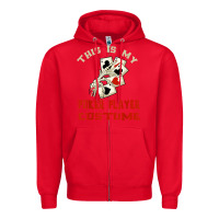 Red this is my poker player costume halloween t shirt Zipper Hoodie - maiPhamDesign