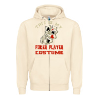 Sandshell this is my poker player costume halloween t shirt Zipper Hoodie - maiPhamDesign