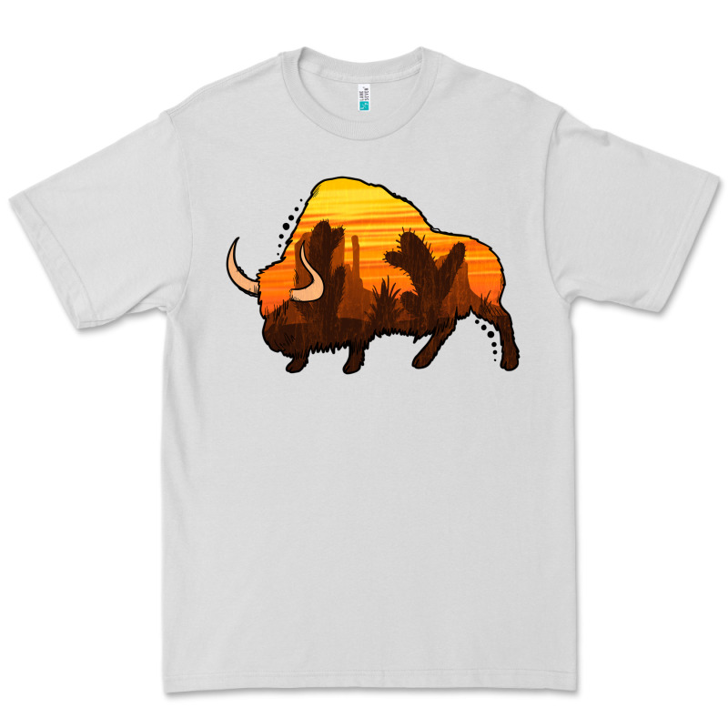 Western Bison Premium Tee by Jasminsmagicworld | Teevron