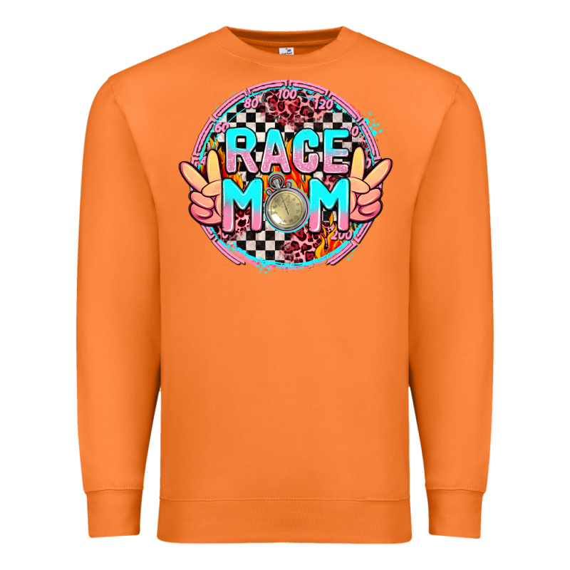 Race Mom Premium Sweatshirt by AdoDesignShop | Teevron